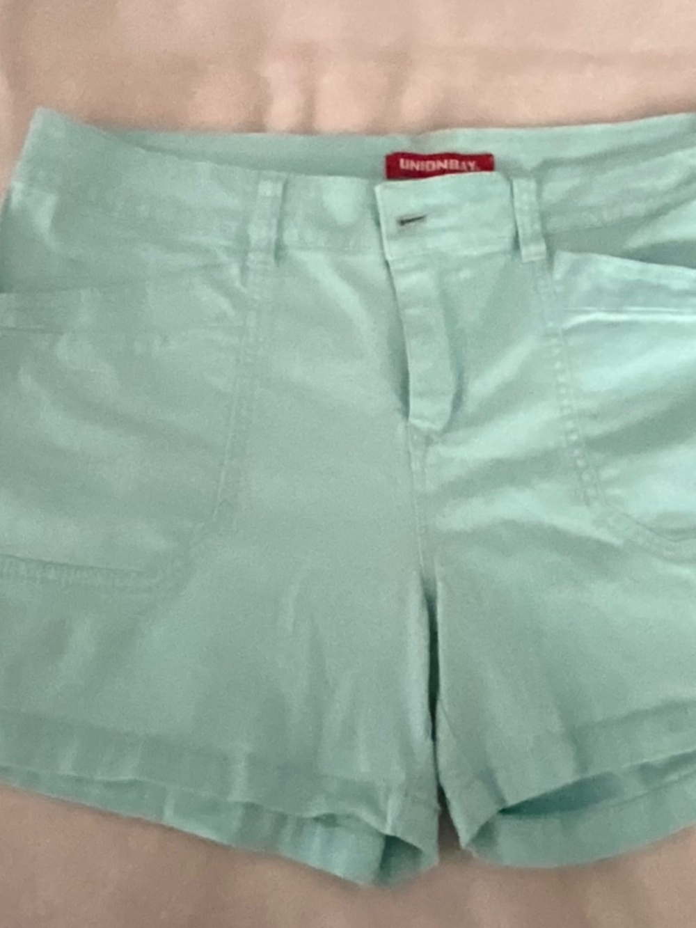 Unionbay • Seafoam Stretch Cotton Shorts • Size 15 - Picture 7 of 8